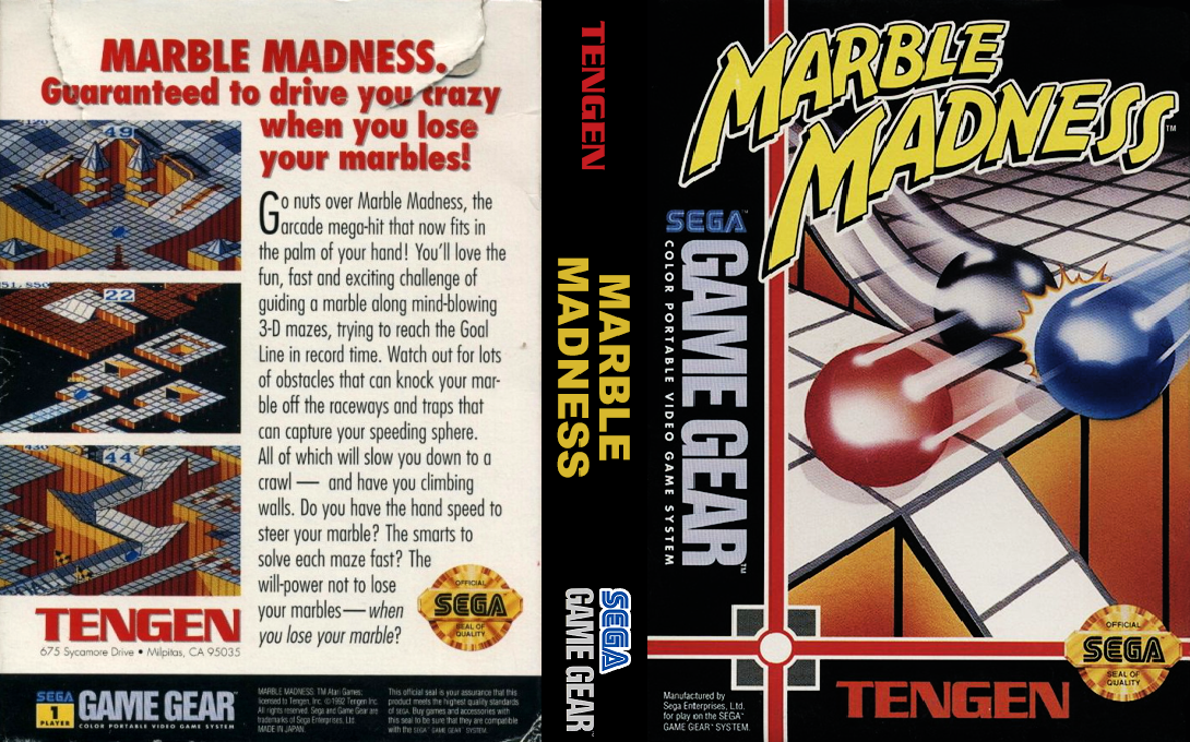 Marble Madness — box-texture (US)