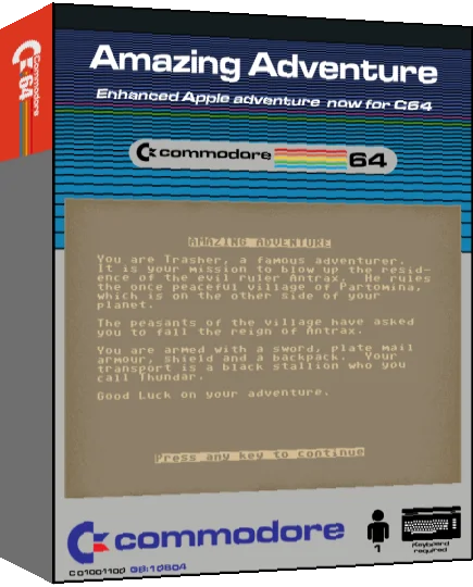 Amazing Adventure — box-3D (CUS)