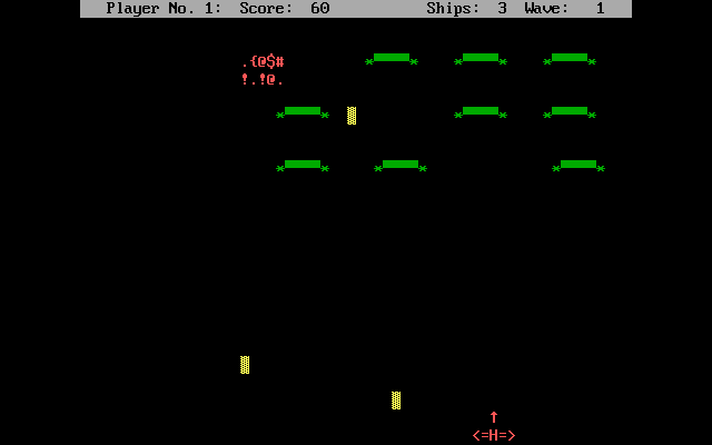 Super Stupid Space Invaders — ss (WOR)