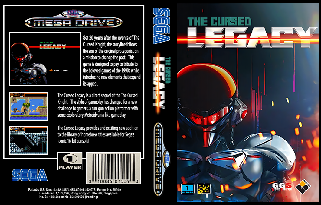 The Cursed Legacy — box-texture (EU)