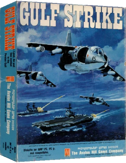 Gulf Strike — box-3D (US)