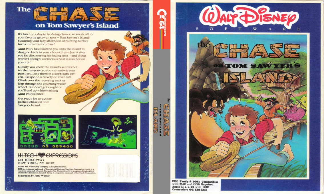 Chase On Tom Sawyer's Island, The — box-texture (US)