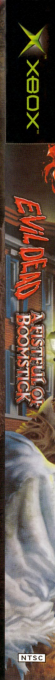 Evil Dead - A Fistful of Boomstick — box-2D-side (US)