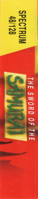 Sword of the Samurai — box-2D-side (EU)