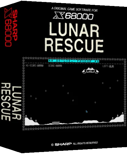Lunar Rescue — box-3D (SS)