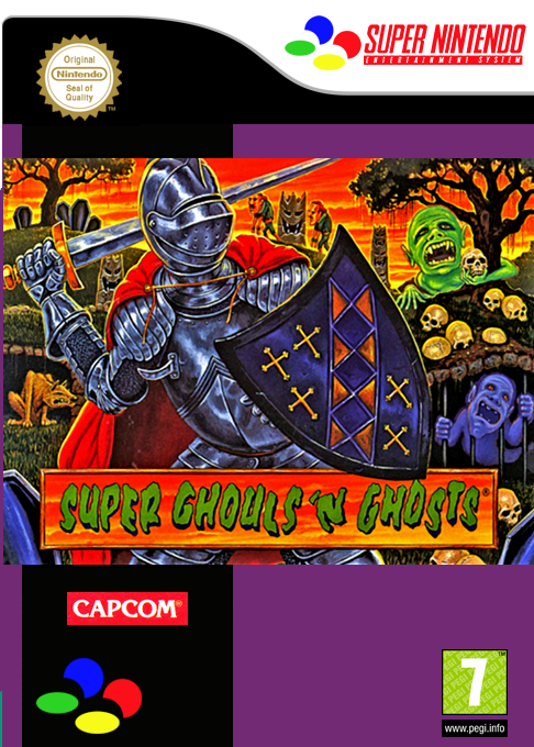 Super Ghouls'n Ghosts — box-2D (EU)