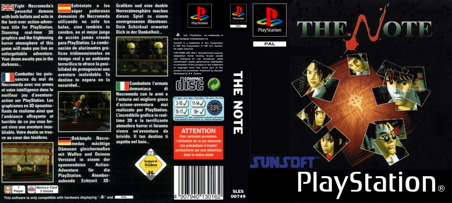 Note, The — box-texture (EU)