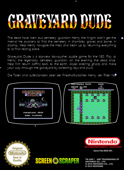 Graveyard Dude — box-2D-back (SS)