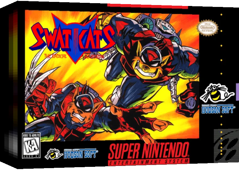 SWAT Kats - The Radical Squadron — box-3D (US)