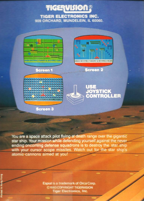 Espial — box-2D-back (US)