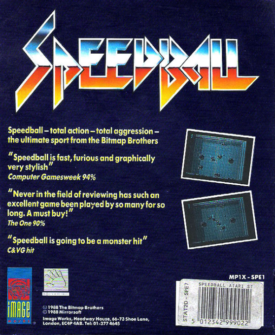 Speedball — box-2D-back (EU)