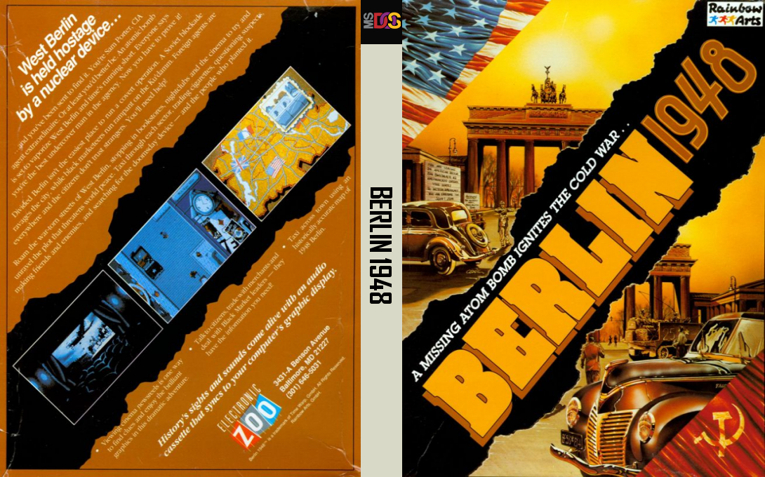 East vs. West - Berlin 1948 — box-texture (US)