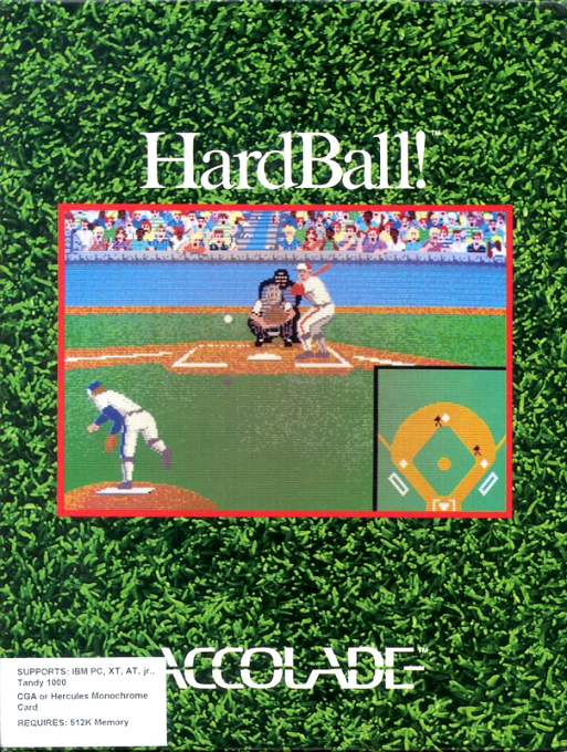 Hardball! box art