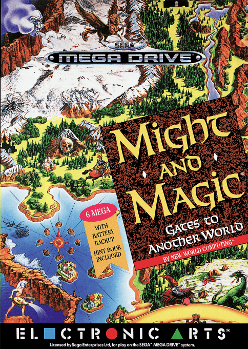 Might And Magic - Gates To Another World — box-2D (EU)