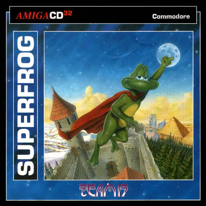 Superfrog box art