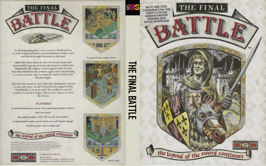Final Battle, The — box-texture (EU)