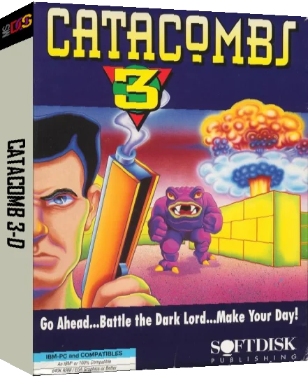 Catacomb 3-D — box-3D (US)