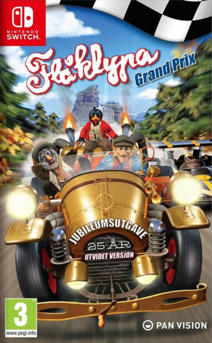 Flåklypa Grand Prix box art