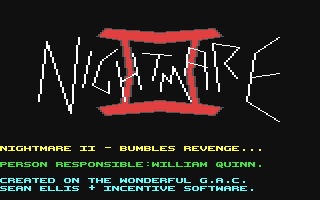 Nightmare II : Bumbles Revenge — sstitle (WOR)