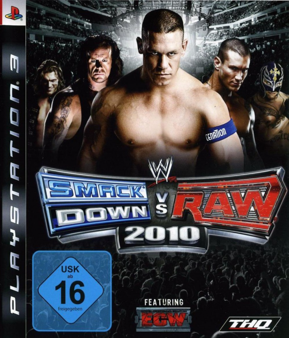 WWE SmackDown vs. Raw 2010 — box-2D (DE)