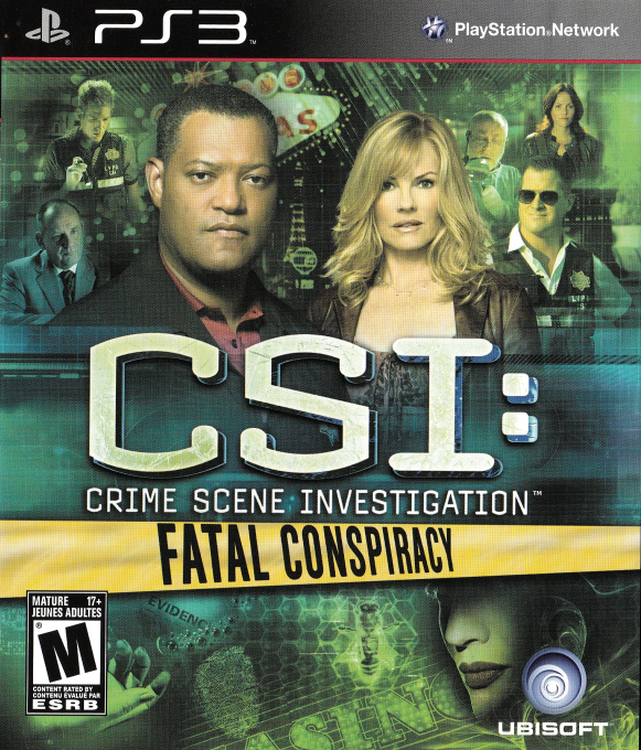 CSI - Crime Scene Investigation - Fatal Conspiracy — box-2D (CA)