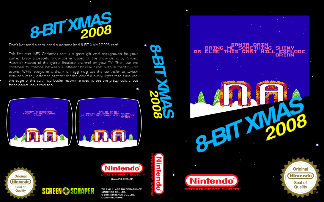 8-BIT XMAS 2008 — box-texture (SS)