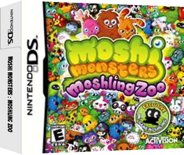 Moshi Monsters - Moshling Zoo — box-3D (US)