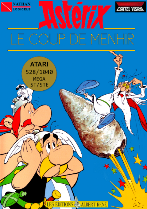 Asterix Et Le Coup Du Menhir box art