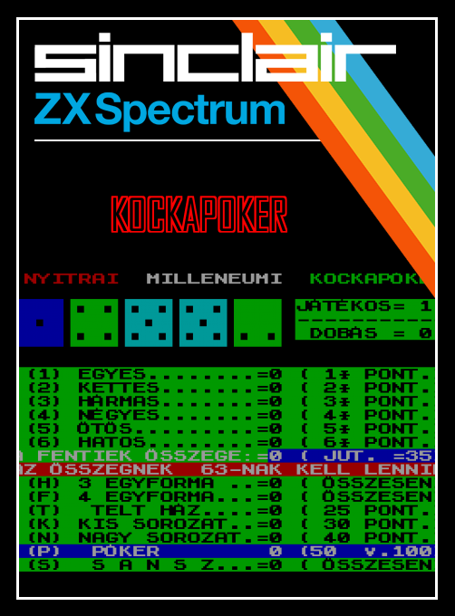 Kockapoker box art