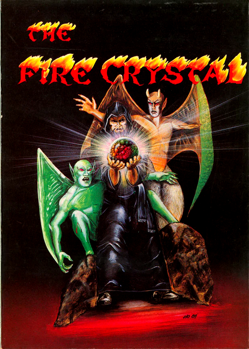 Fire Crystal, The box art