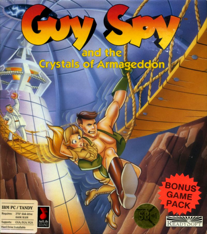 Guy Spy And The Crystals Of Armageddon box art