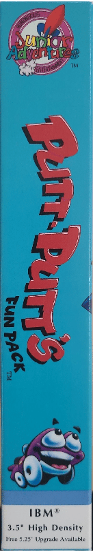 Putt-putt's Fun Pack — box-2D-side (US)