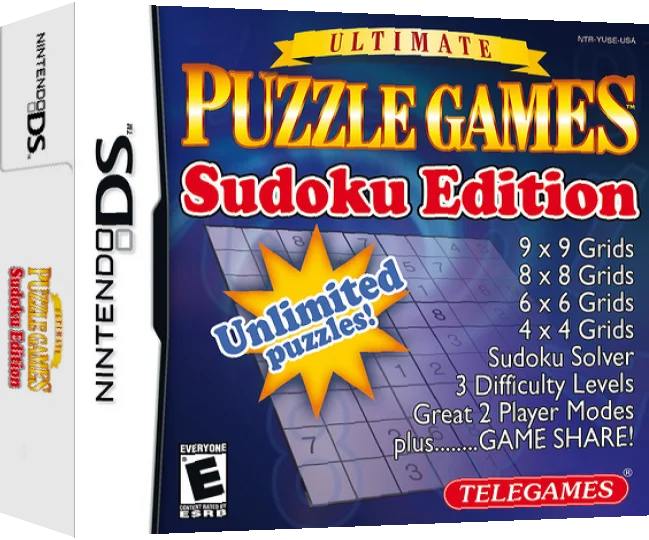 Ultimate Puzzle Games - Sudoku Edition — box-3D (US)