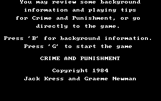Crime & Punishment — sstitle (WOR)