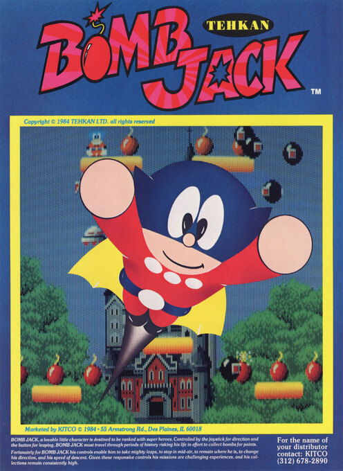 Bomb Jack box art