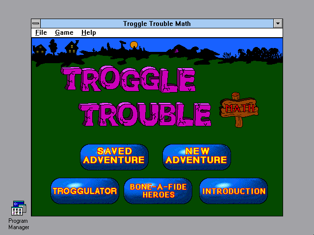Troggle Trouble Math — sstitle (WOR)