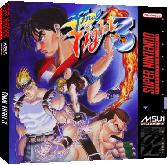 Final Fight 3 — box-3D (US)