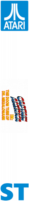 Captain America In - The Doom Tube Of Dr. Megalomann — box-2D-side (EU)