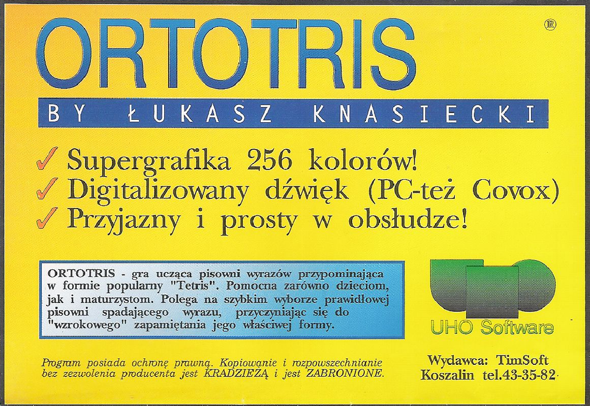 Ortotris — box-2D-back (EU)