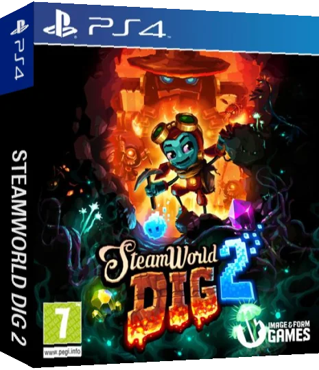 SteamWorld Dig 2 — box-3D (EU)