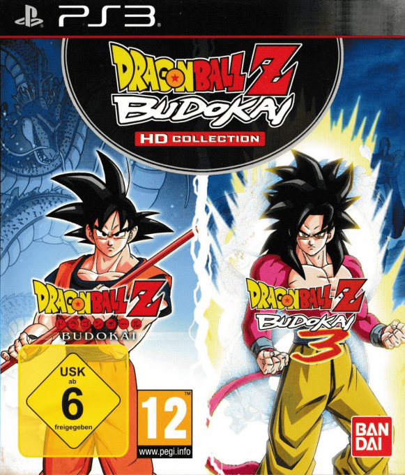 Dragon Ball Z - Budokai HD Collection — box-2D (DE)