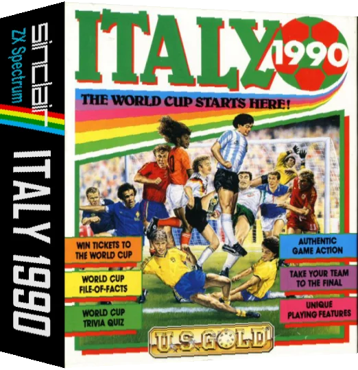 Italia '90 - World Cup Soccer — box-3D (EU)