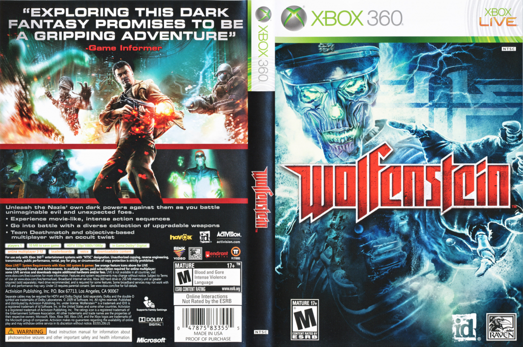 Wolfenstein — box-texture (US)