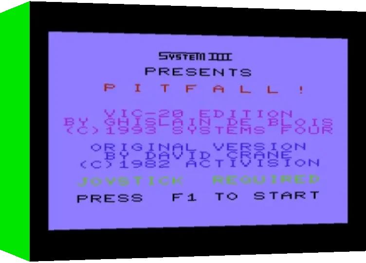 Pitfall — box-3D (WOR)