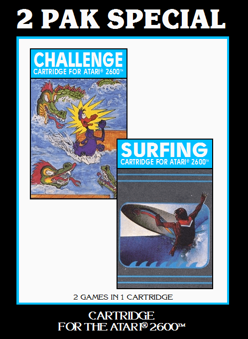 2 Pak Special - Challenge - Surfing box art