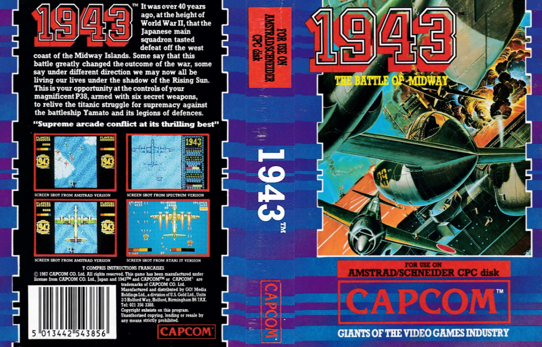 1943 - The Battle Of Midway — box-texture (EU)