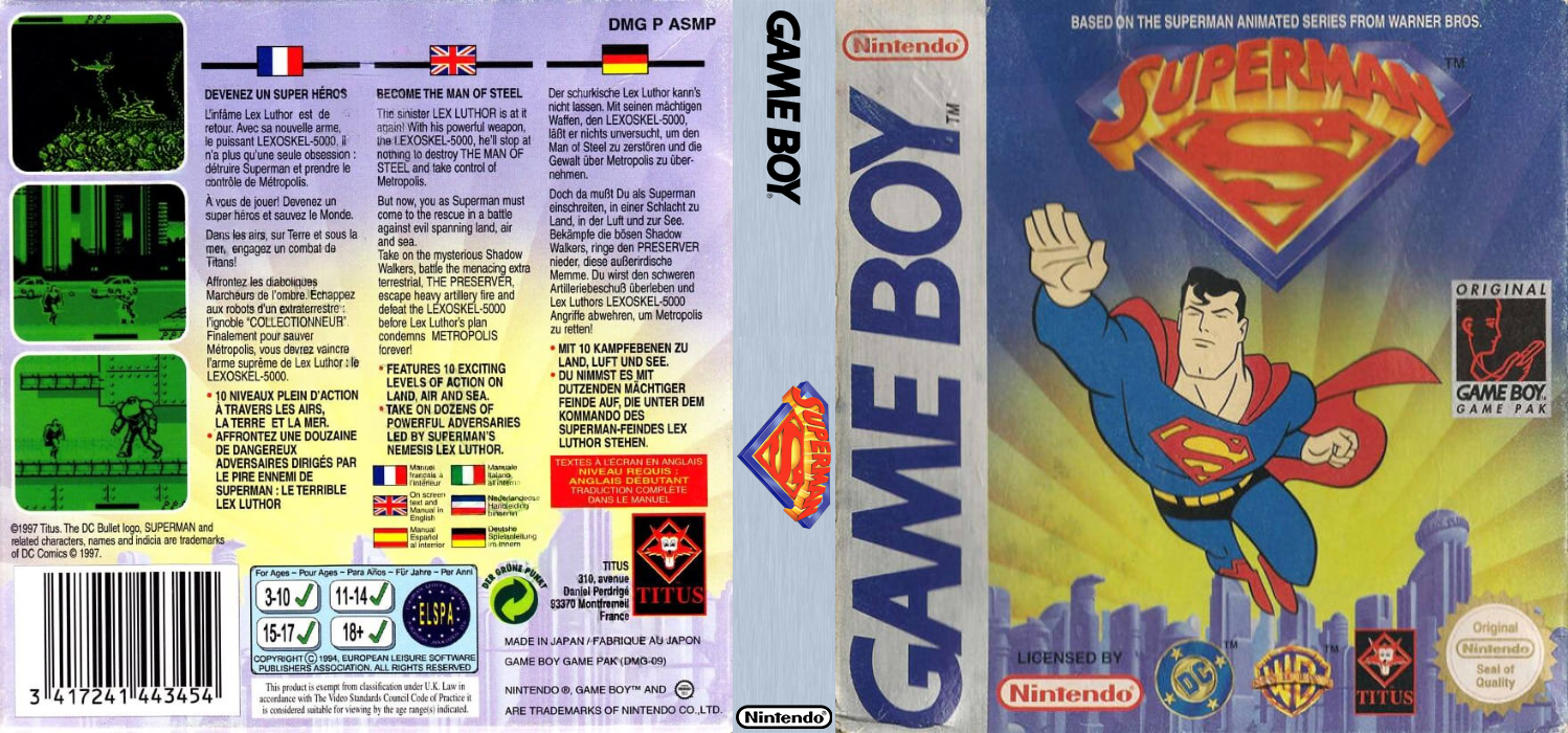 Superman — box-texture (EU)