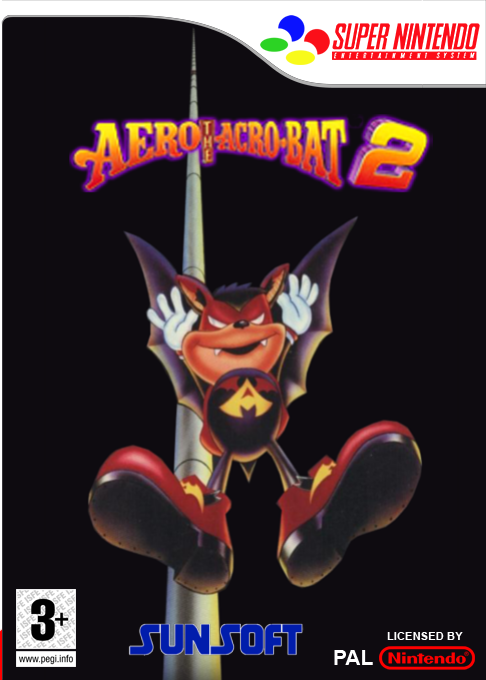 Aero the Acrobat 2 — box-2D (FR)