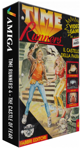 Time Runners 4 - The Castle of Fear — box-3D (IT)