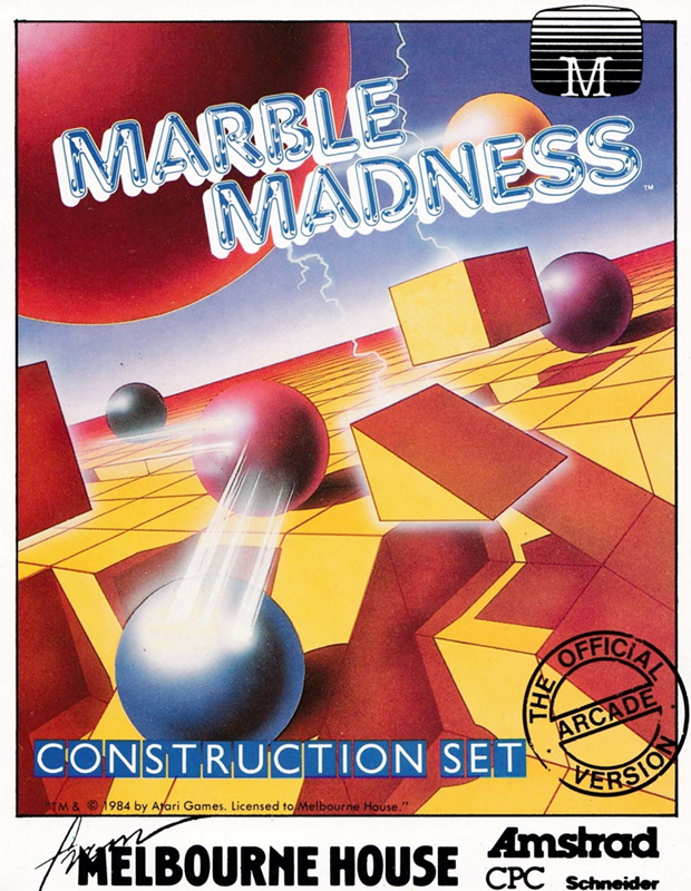 Marble Madness Construction Set box art